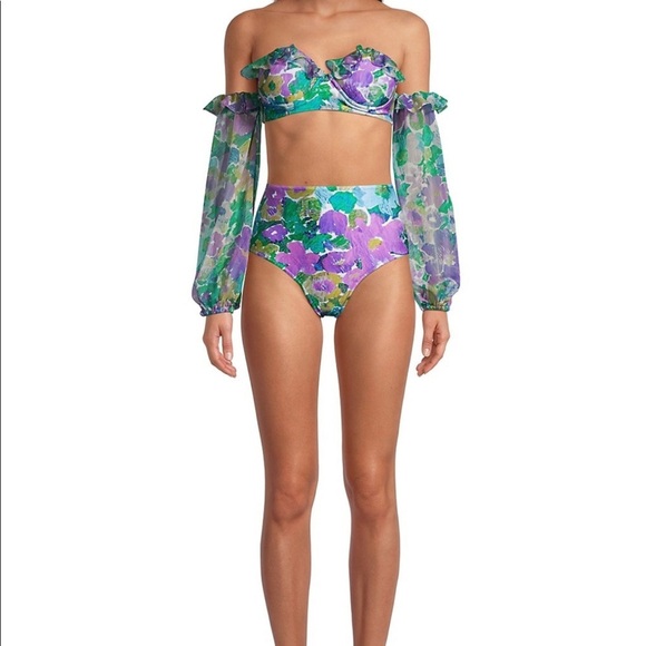 NWT PatBo Gabi high waist bikini bottom sz XS - Picture 4 of 8